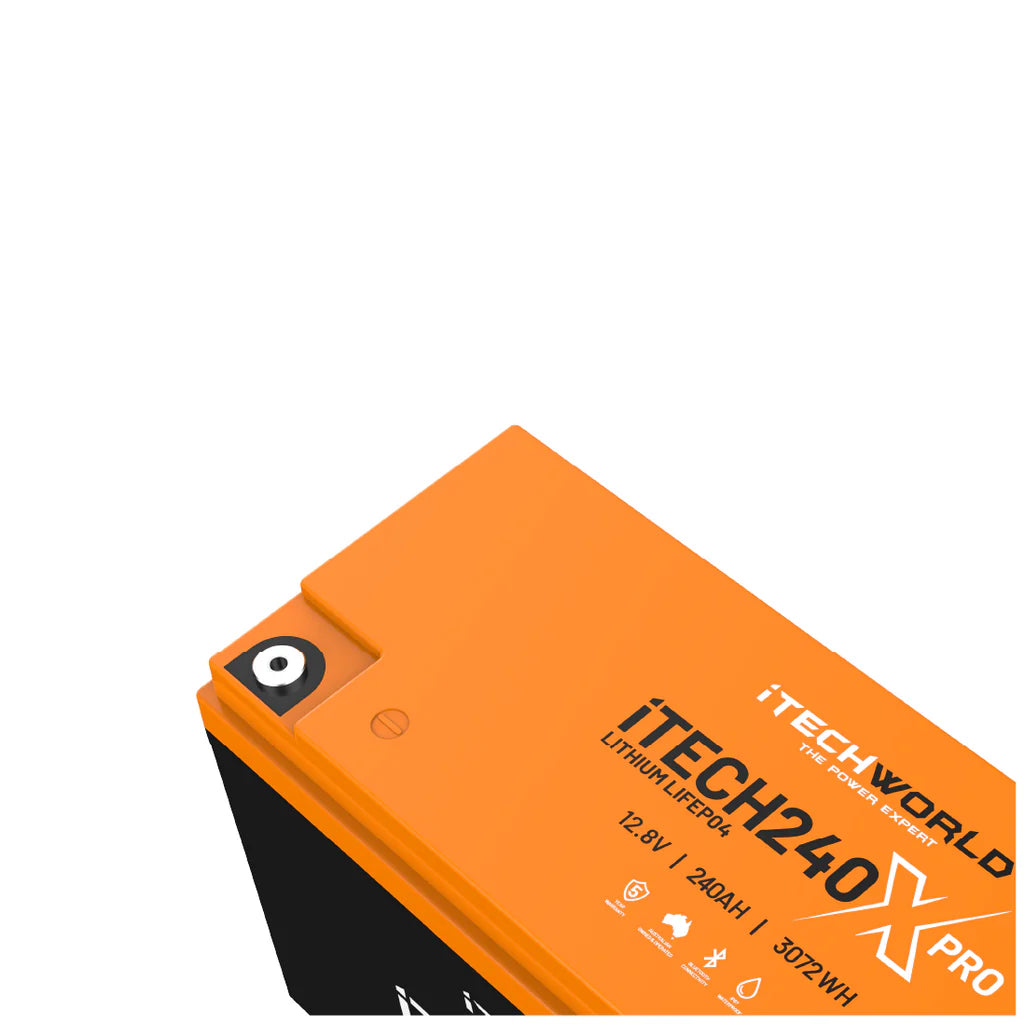 iTECH240X PRO Lithium Deep Cycle Battery with Bluetooth LiFePO4 240Ah