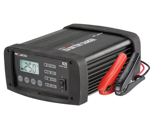Projecta IC25W 12V 25A Automatic Workshop Battery Charger – Multi-Chemistry
