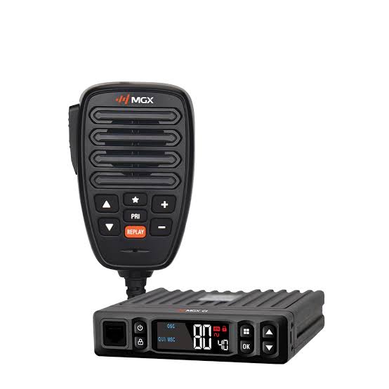 MGX C1 SUPER COMPACT 12/24V UHF/LMR HYBRID CB IN-VEHICLE RADIO
