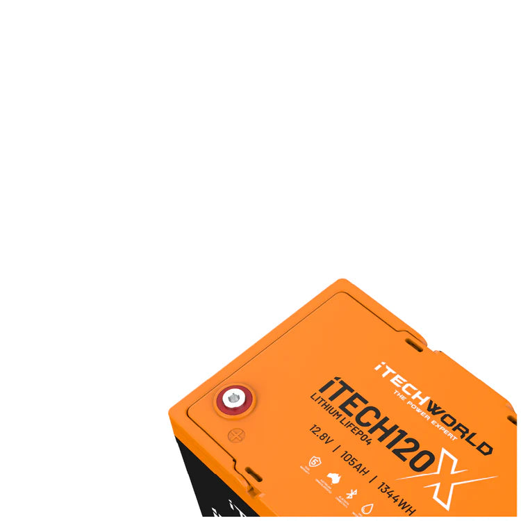 iTECH120X Deep Cycle Lithium Battery LiFePO4 105Ah