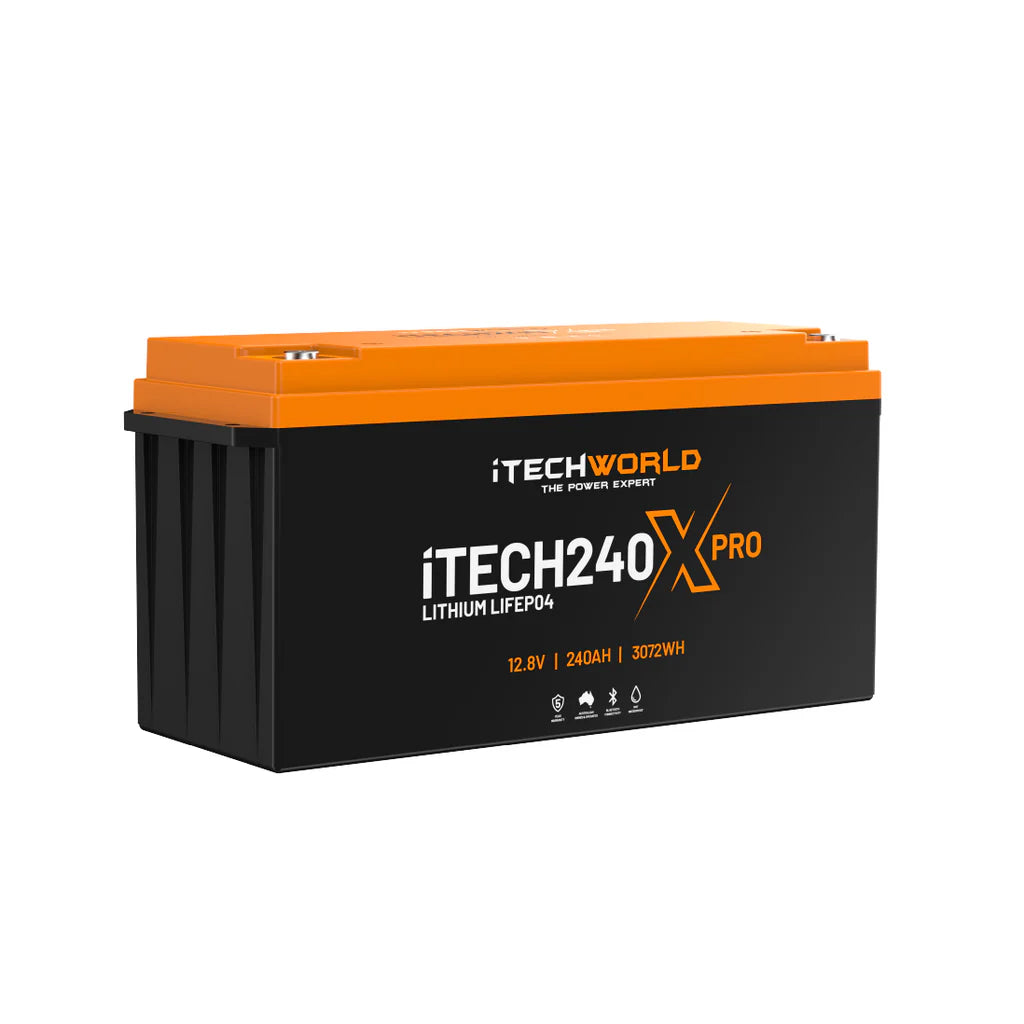 iTECH240X PRO Lithium Deep Cycle Battery with Bluetooth LiFePO4 240Ah