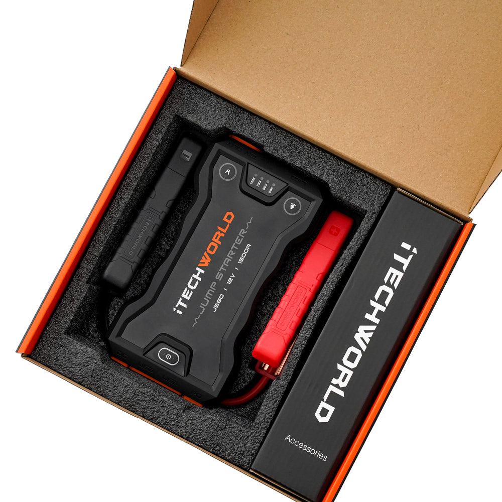 JS60 Lithium Jump Starter and Backup Power Bank with Heavy-Duty Case