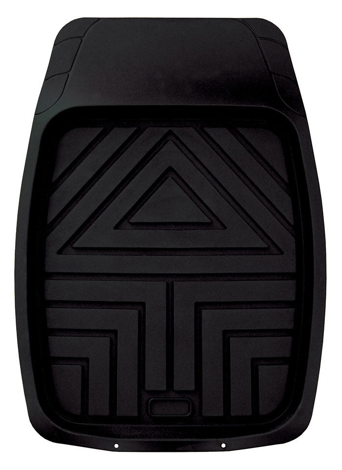 Mean Mother deep dish tray floor mat front black MM4800