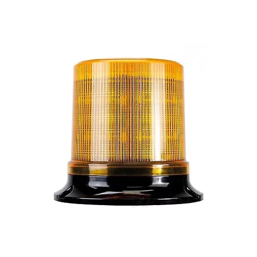 LED Beacon RB130 Series 10-36V Amber Fixed Mount 10W Simulated Rotating