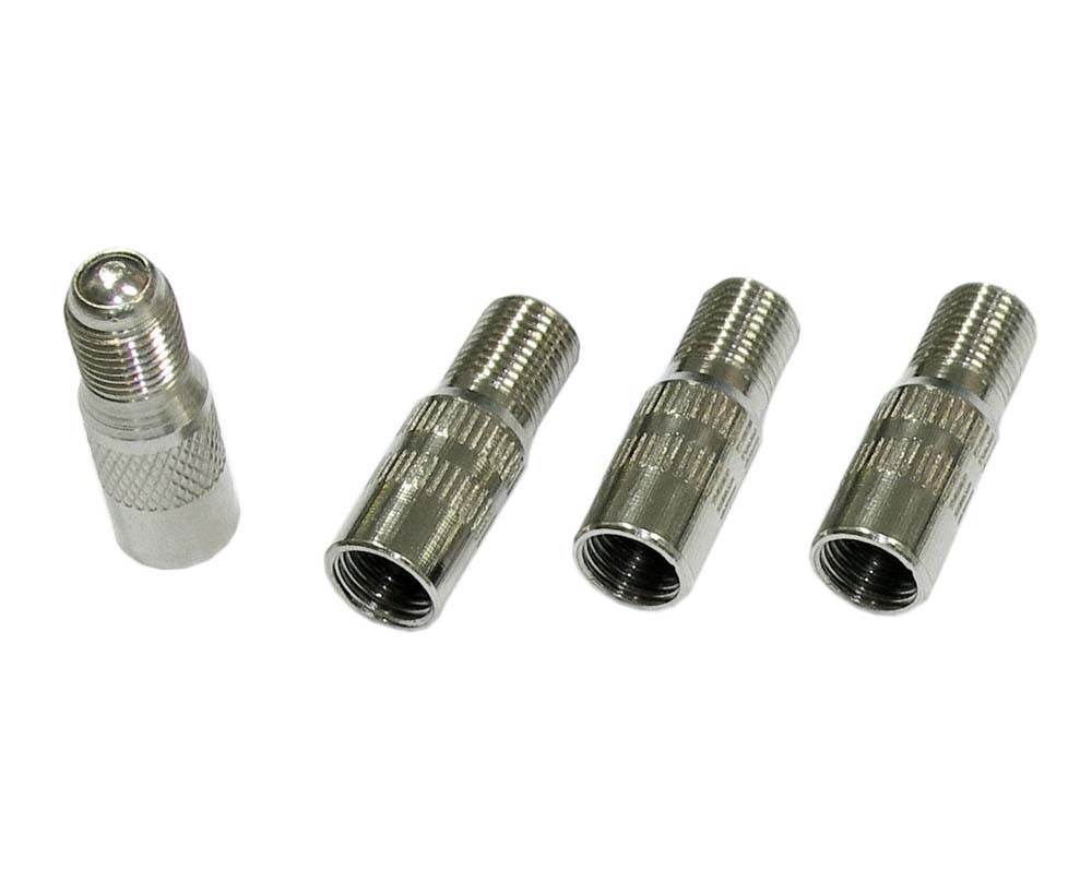 Dr Air brass tyre valve extensions 32mm 4 pack TG21