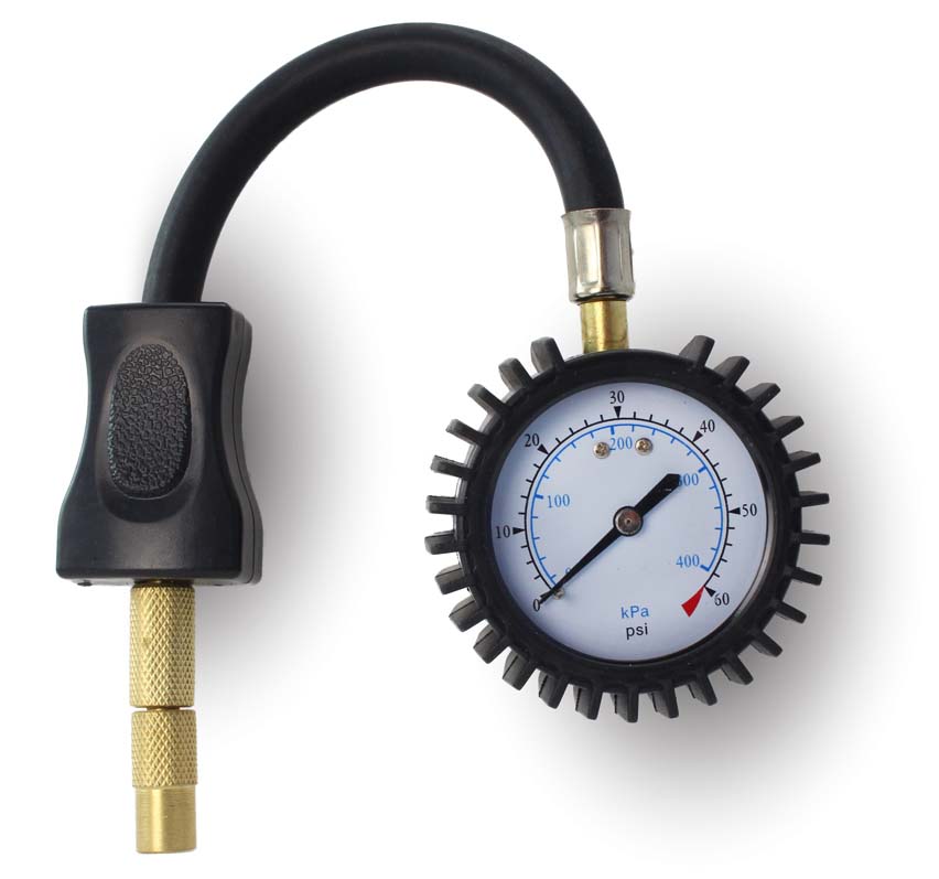 Dr Air 3-in-1 tyre pressure gauge and deflator with air hose TG4WD