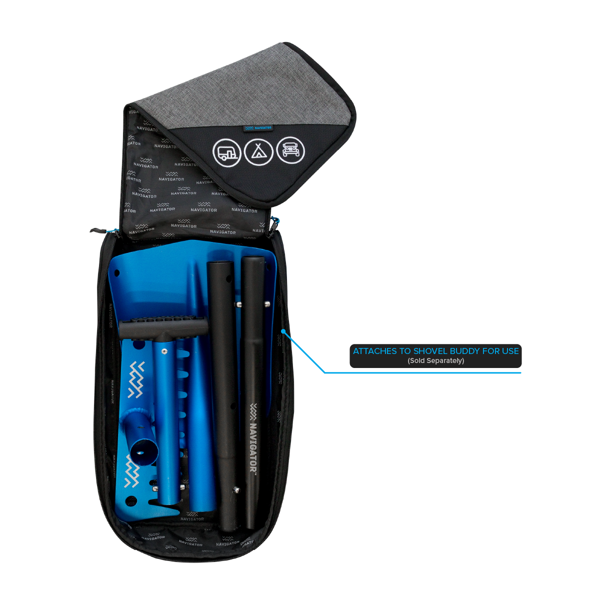 Navigator Rake Head Attachment