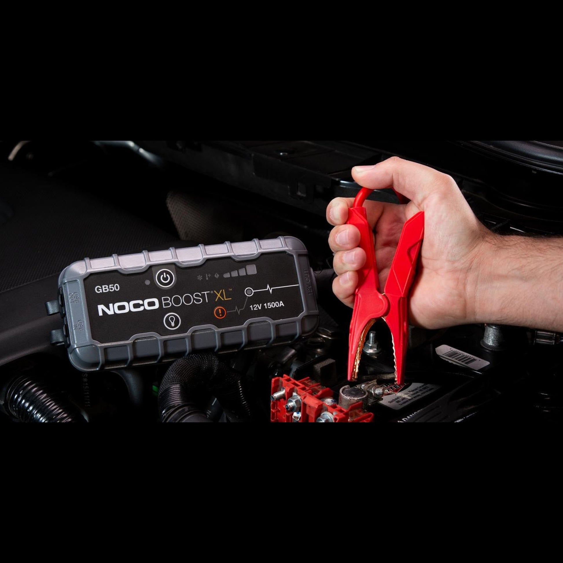 NOCO GB50 12V 1500A Boost XL Lithium Jump Starter for Gas & Diesel Engines