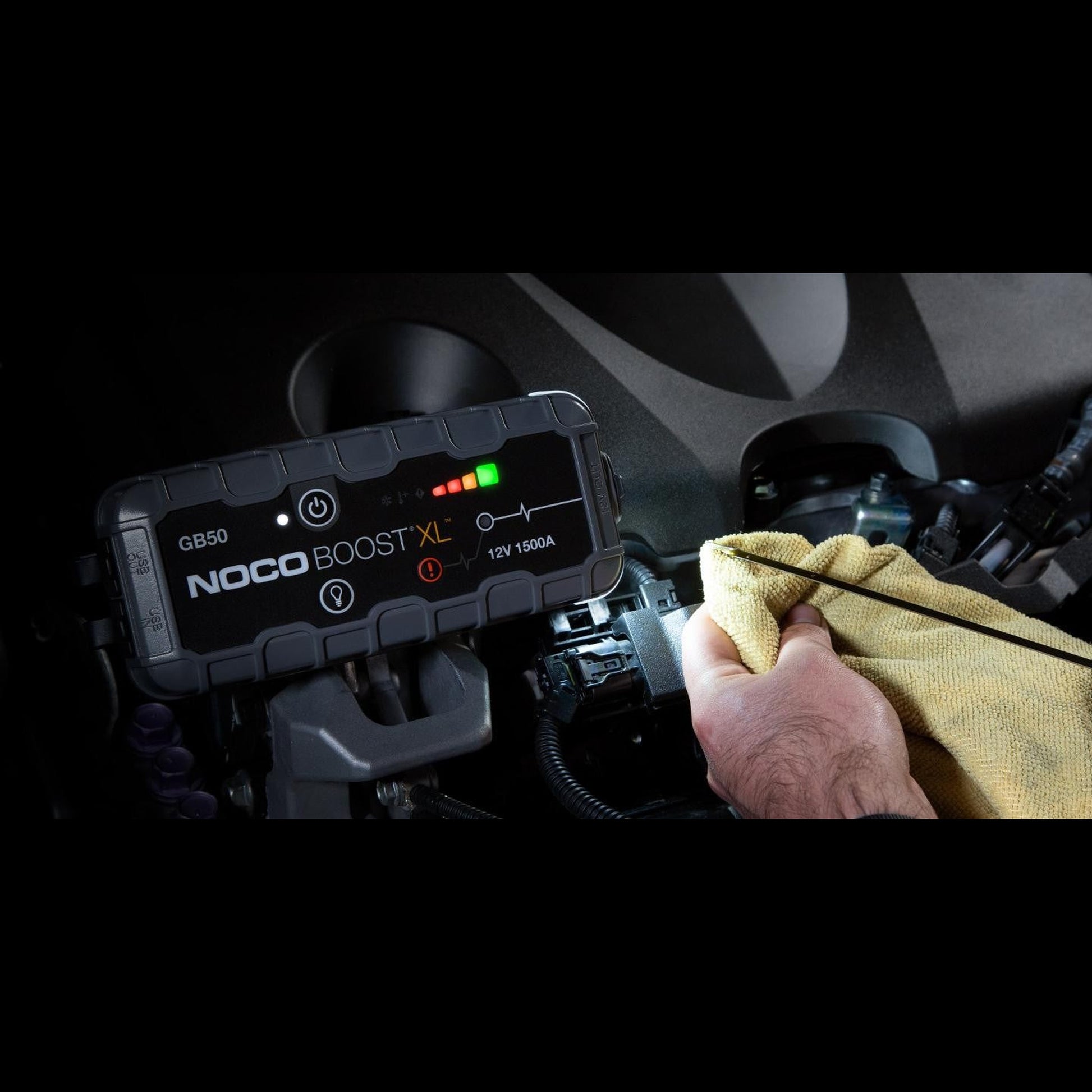 NOCO GB50 12V 1500A Boost XL Lithium Jump Starter for Gas & Diesel Engines
