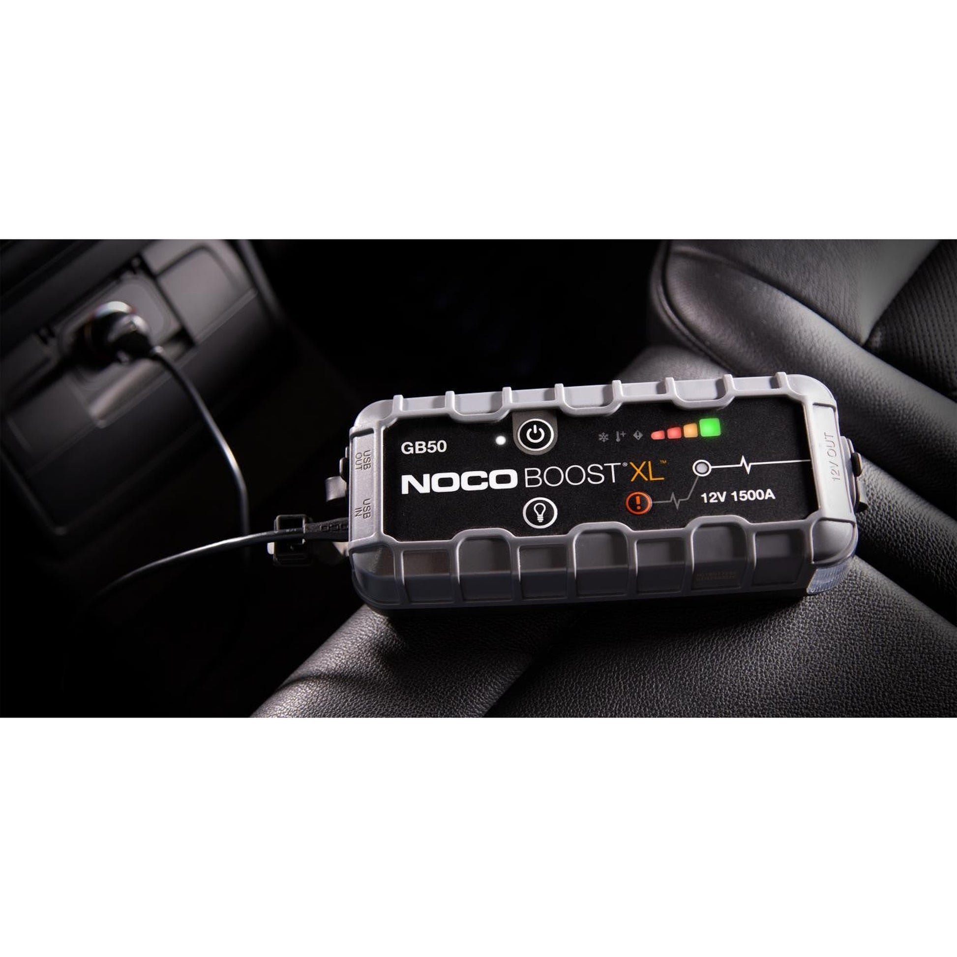 NOCO GB50 12V 1500A Boost XL Lithium Jump Starter for Gas & Diesel Engines