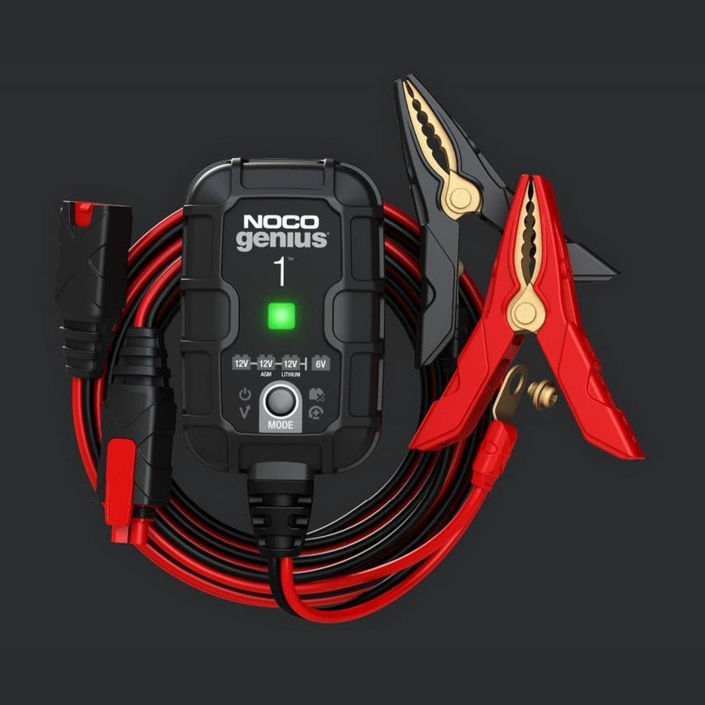 GENIUS1AU 6/12V 1A SMART BATTERY CHARGER