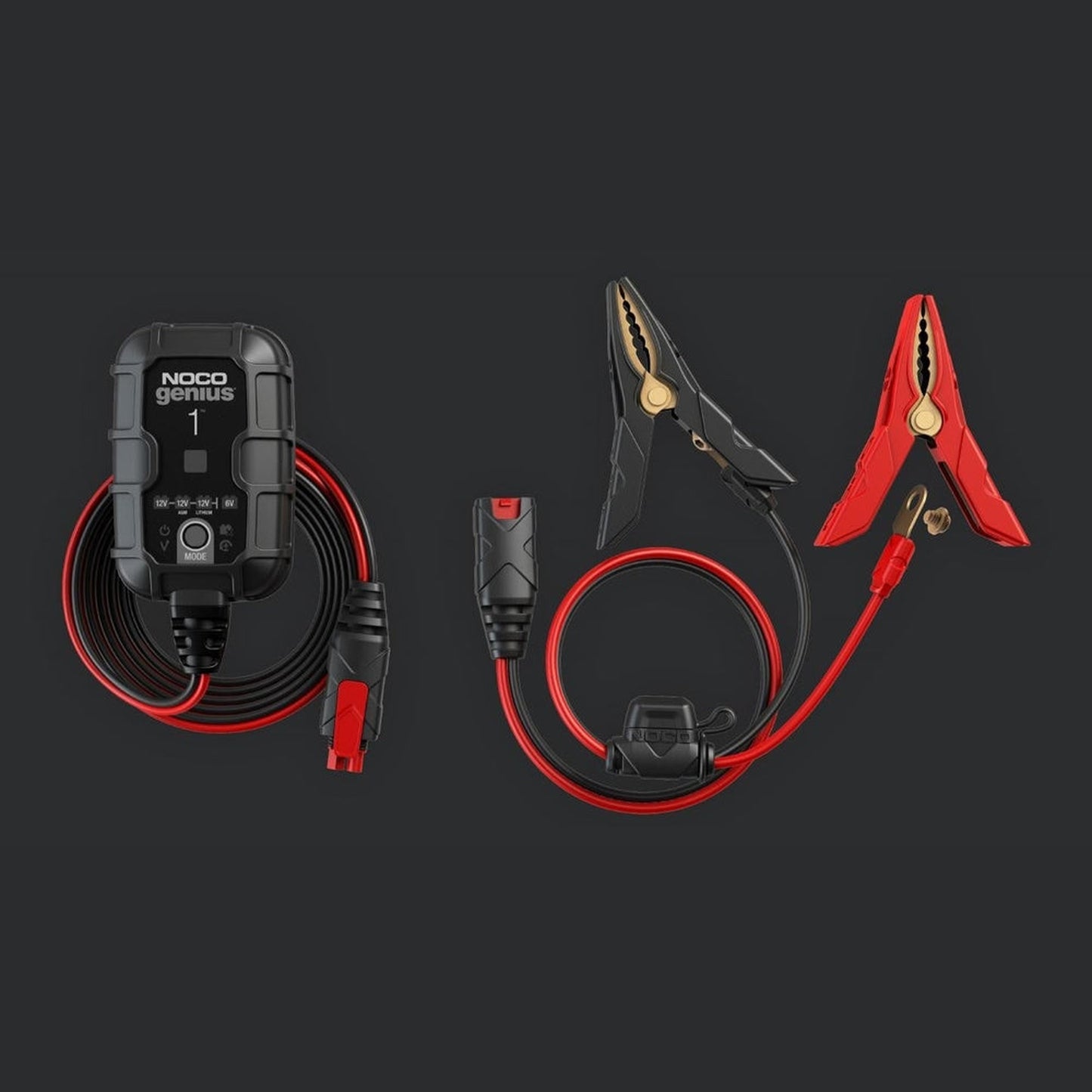GENIUS1AU 6/12V 1A SMART BATTERY CHARGER