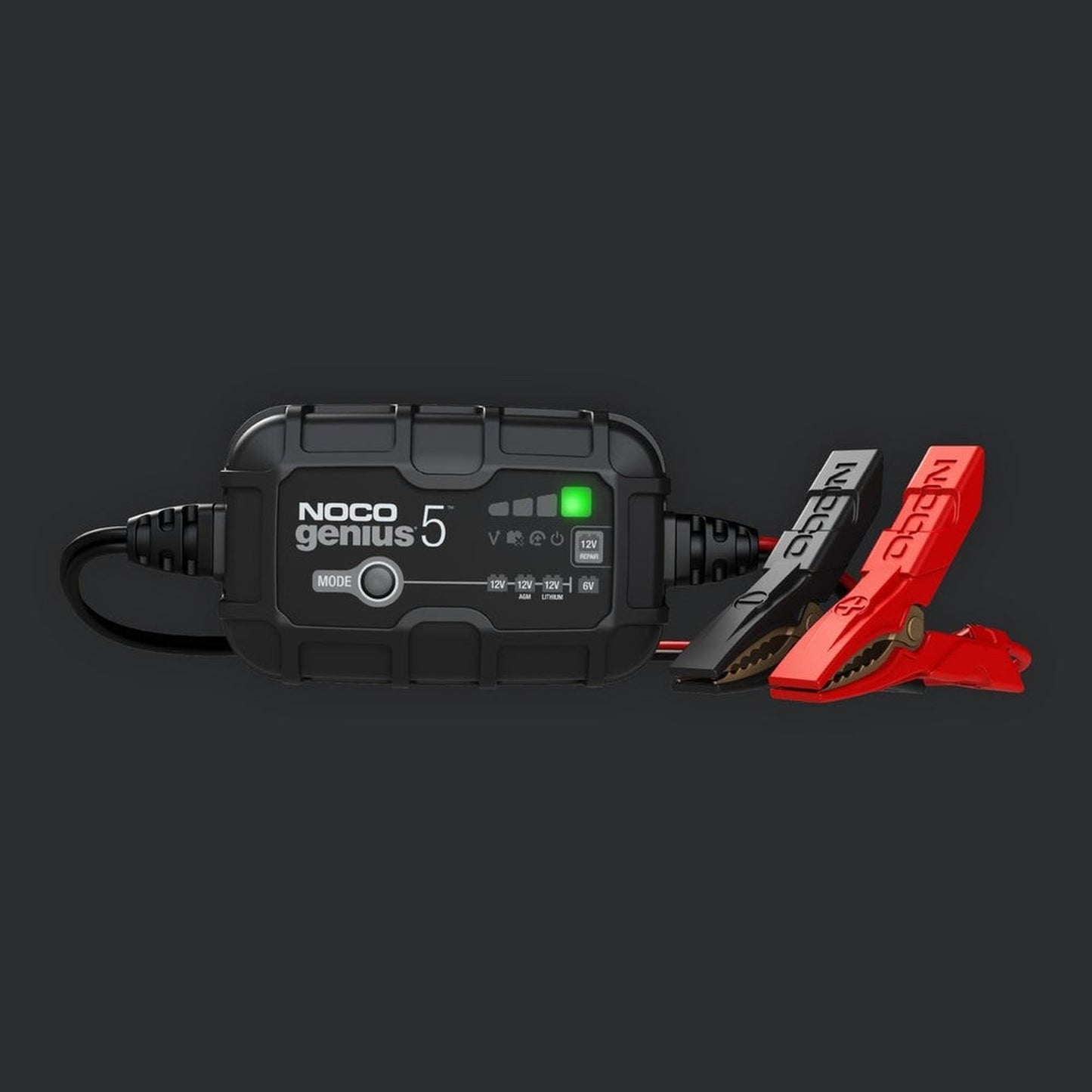 GENIUS5AU 6/12V 5A SMART BATTERY CHARGER