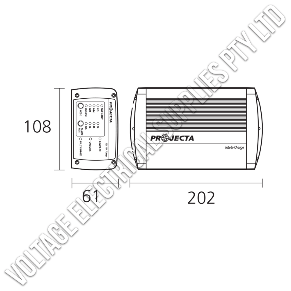 12V AUTOMATIC 10A 7 STAGE BATTERY CHARGER IC1000 - THIS ITEM IS NO LONGER AVAILABLE