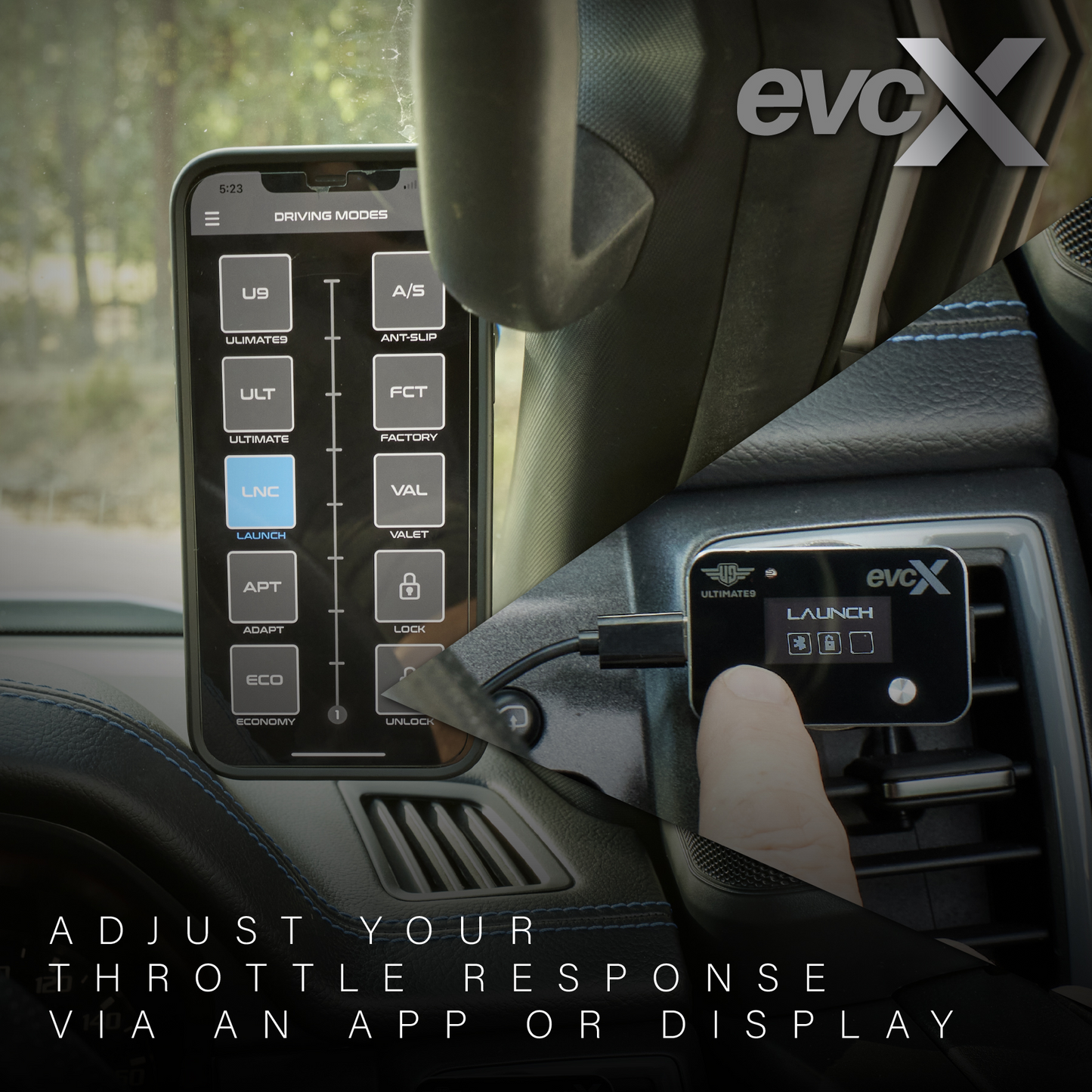 evcX Throttle Controller