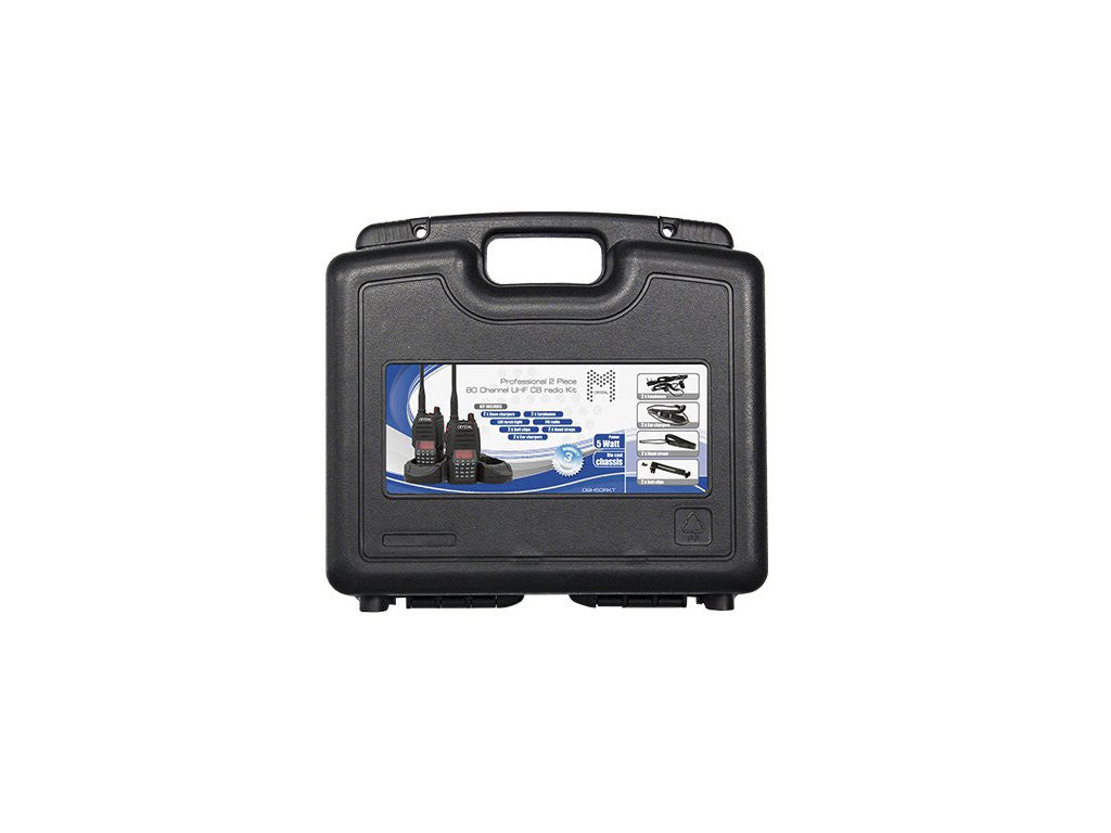 CRYSTAL DBH50RKT HANDHELD UHF RADIO TWIN PACK