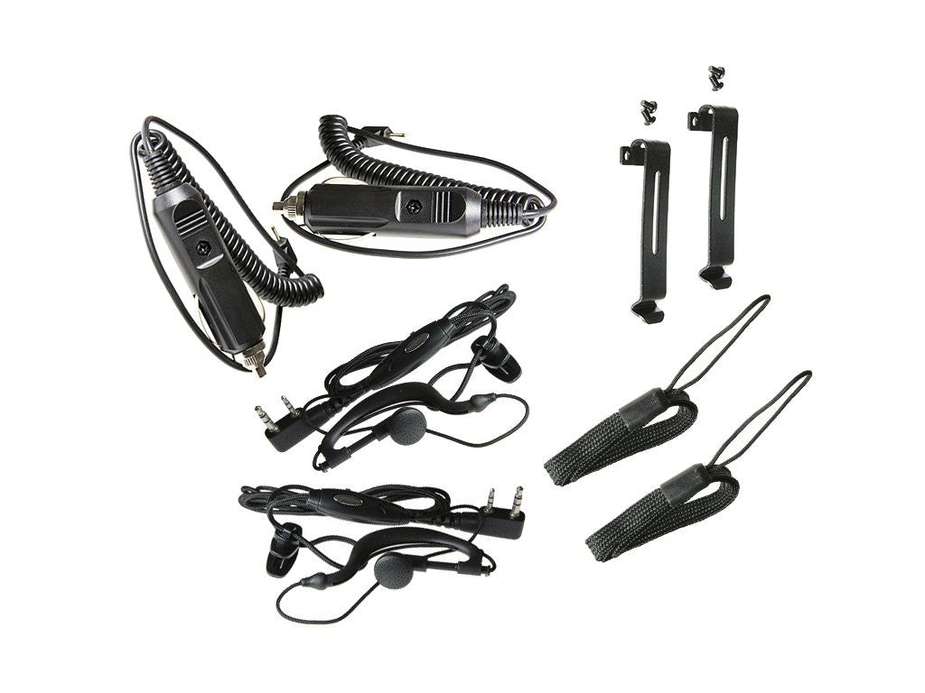 CRYSTAL DBH50RKT HANDHELD UHF RADIO TWIN PACK