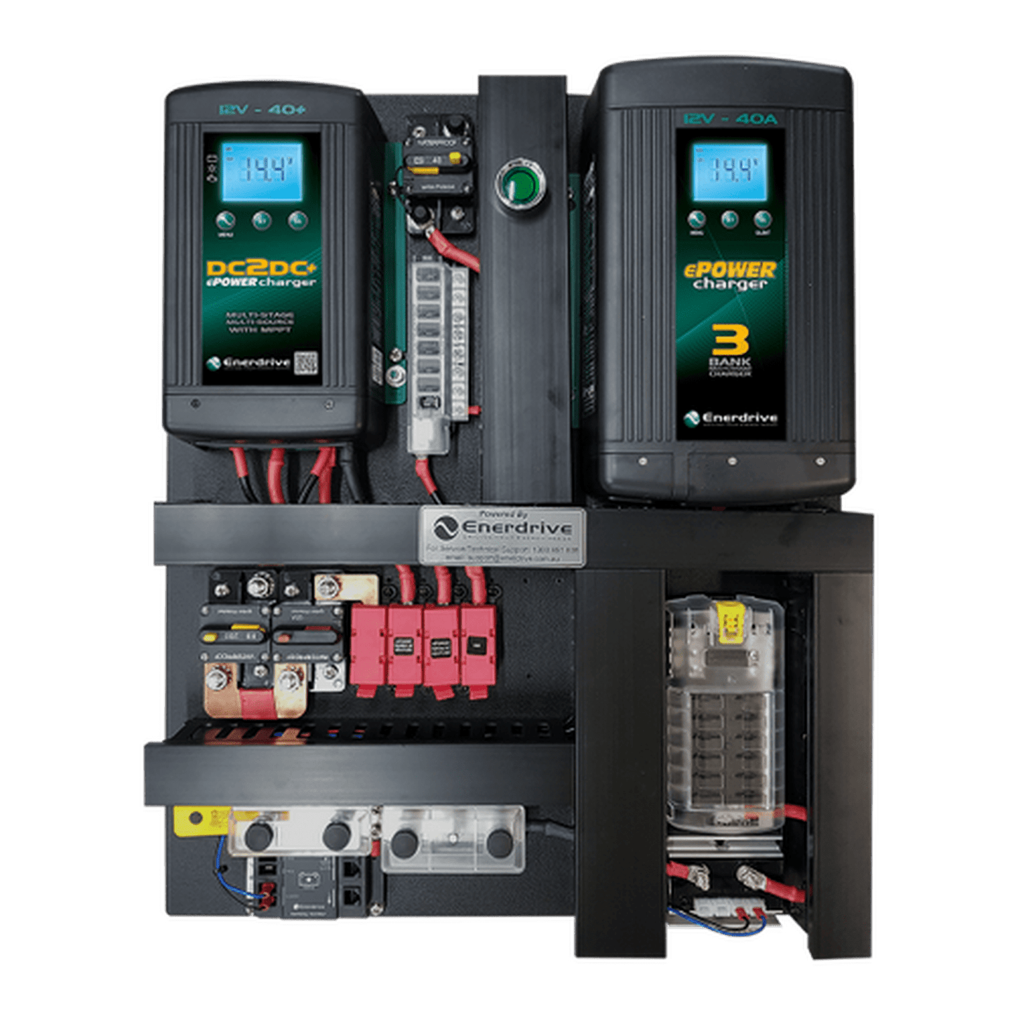 Enerdrive eSYSTEM-E 40A AC / DC, ePRO+ Monitor