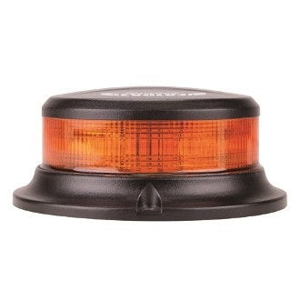 Sideview image of Durable Roadvision LED beacon featuring 32 SMD LEDs and waterproof, vibration-proof body.