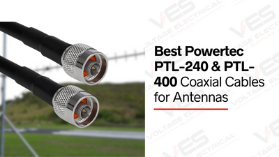 Best Powertec PTL-240 & PTL-400 Coaxial Cables for Antennas
