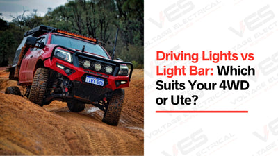 Driving Lights vs Light Bar: Which Suits Your 4WD or Ute?