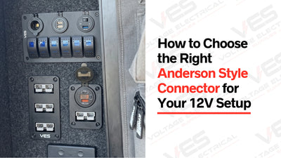 How to Choose the Right Anderson Style Connector for Your 12V Setup