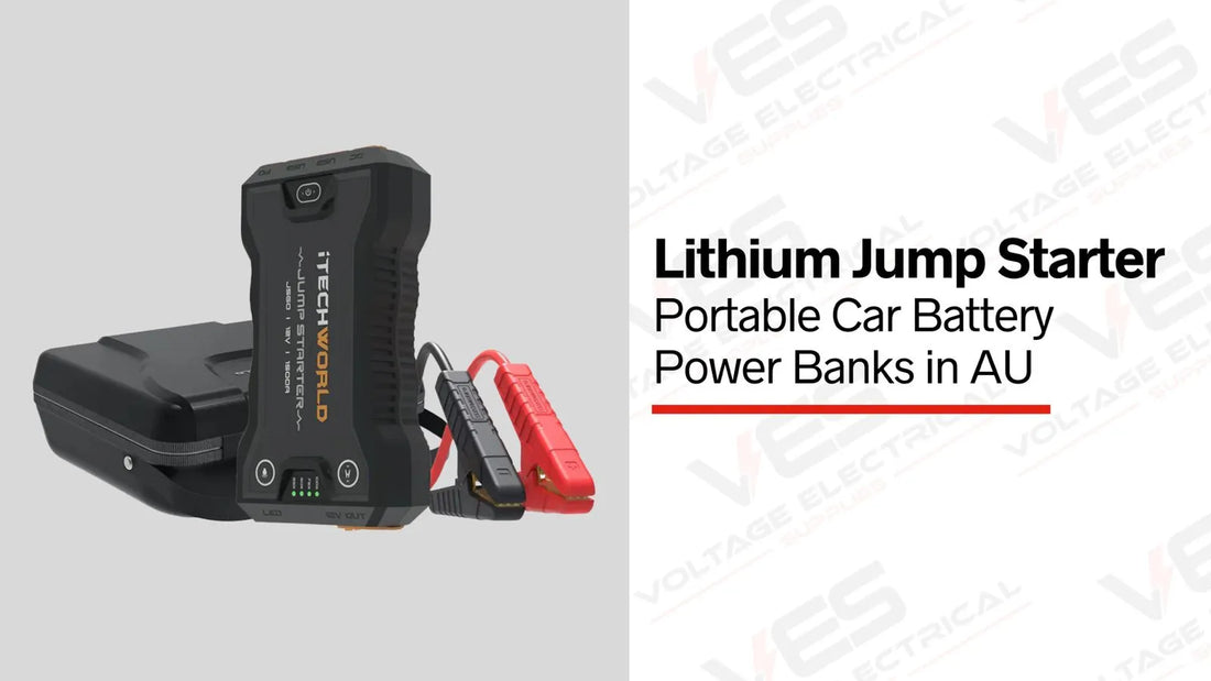 Lithium Jump Starter | Portable Car Battery Power Banks in AU