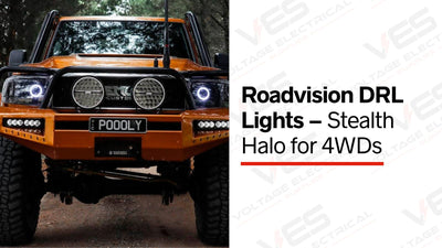 Roadvision DRL Lights – Stealth Halo for 4WDs