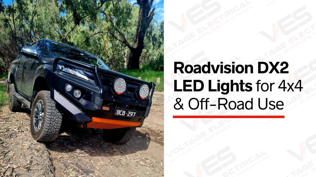 Roadvision DX2 LED Lights for 4x4 & Off-Road Use