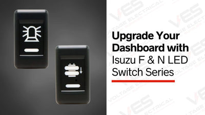 Upgrade Your Dashboard with Isuzu F & N LED Switch Series