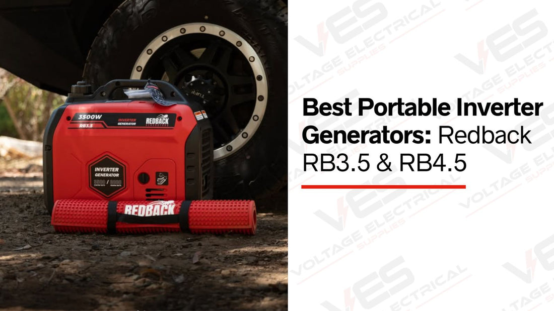 Best Portable Inverter Generators: Redback RB3.5 & RB4.5