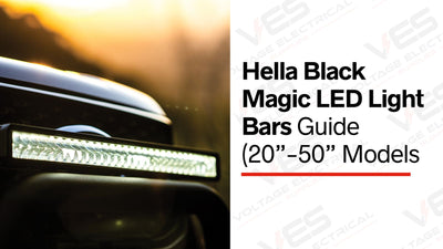 Hella Black Magic LED Light Bars Guide (20″–50″ Models)