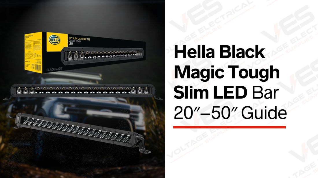 Hella Black Magic Tough Slim LED Bar 20″–50″ Guide