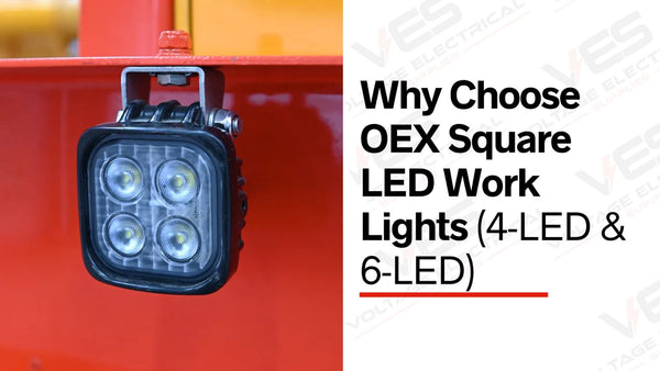 Why Choose OEX Square LED Work Lights (4‑LED & 6‑LED)