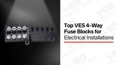 Top VES 4-Way Fuse Blocks for Electrical Installations