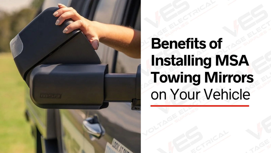 Benefits of Installing MSA Towing Mirrors on Your Vehicle