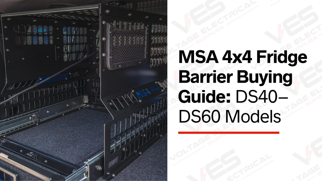 MSA 4x4 Fridge Barrier Buying Guide: DS40–DS60 Models