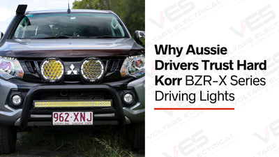 Why Aussie Drivers Trust Hard Korr BZR-X Series Driving Lights