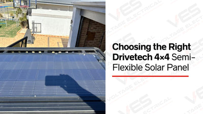 Choosing the Right Drivetech 4×4 Semi-Flexible Solar Panel