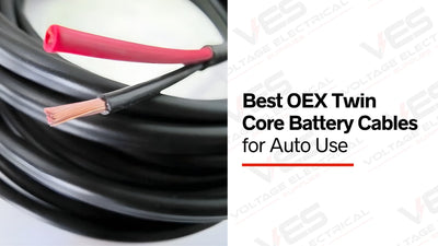 Best OEX Twin Core Battery Cables for Auto Use