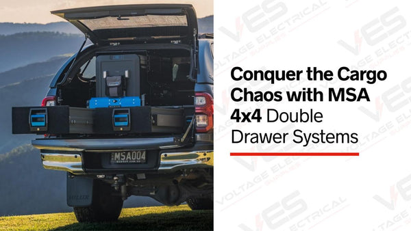 Conquer the Cargo Chaos with MSA 4x4 Double Drawer Systems