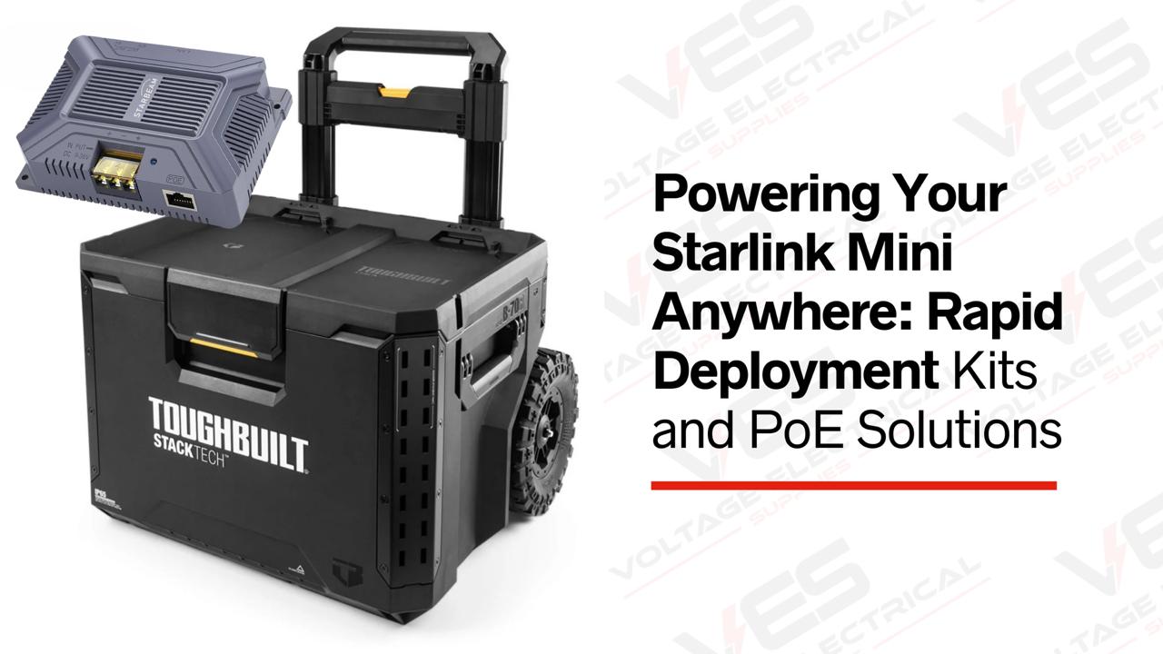 Powering Your Starlink Mini Anywhere: Rapid Deployment Kits and PoE So ...