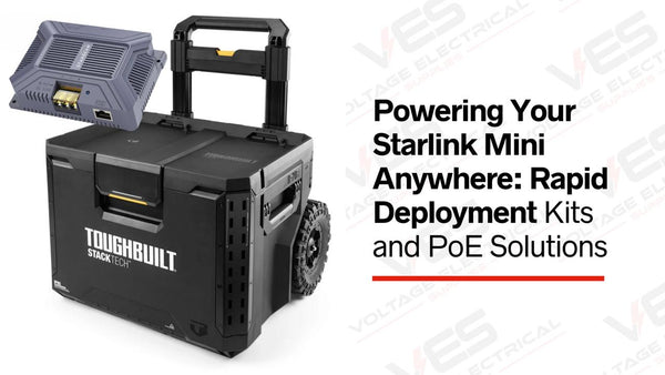 Powering Your Starlink Mini Anywhere: Rapid Deployment Kits and PoE Solutions