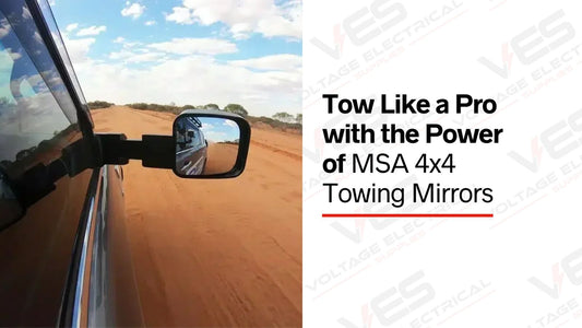Tow Like a Pro with the Power of MSA 4x4 Towing Mirrors