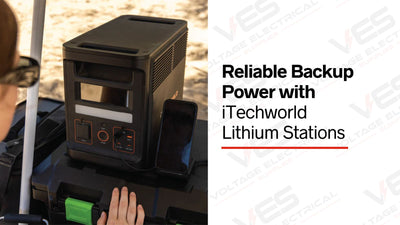 Reliable Backup Power with iTechworld Lithium Stations