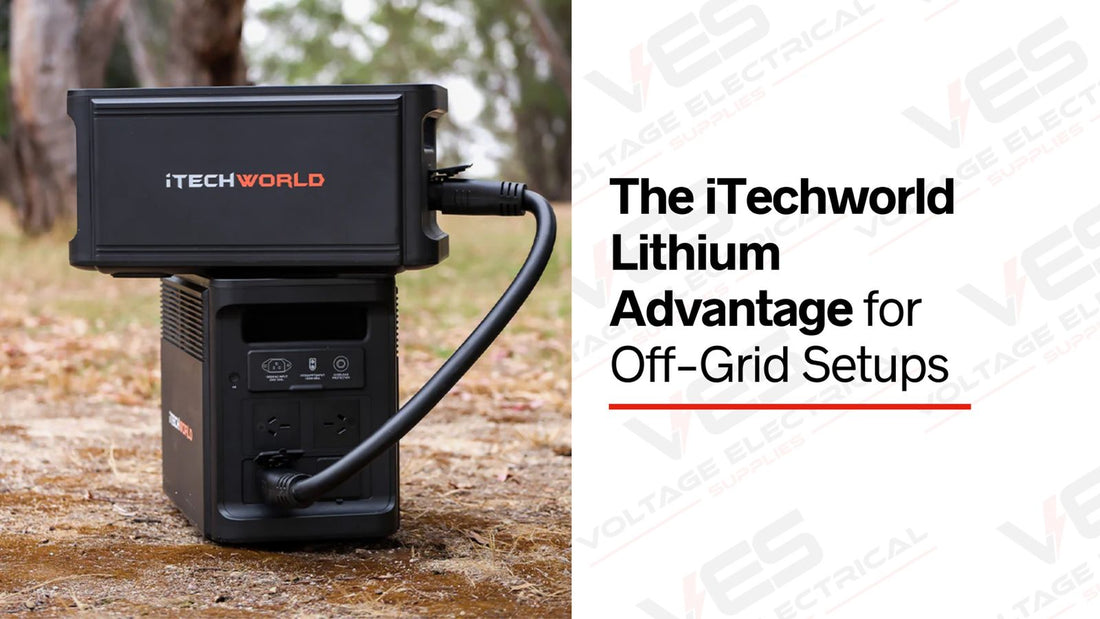 The iTechworld Lithium Advantage for Off-Grid Setups