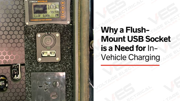 Why a Flush-Mount USB Socket is a Need for In-Vehicle Charging