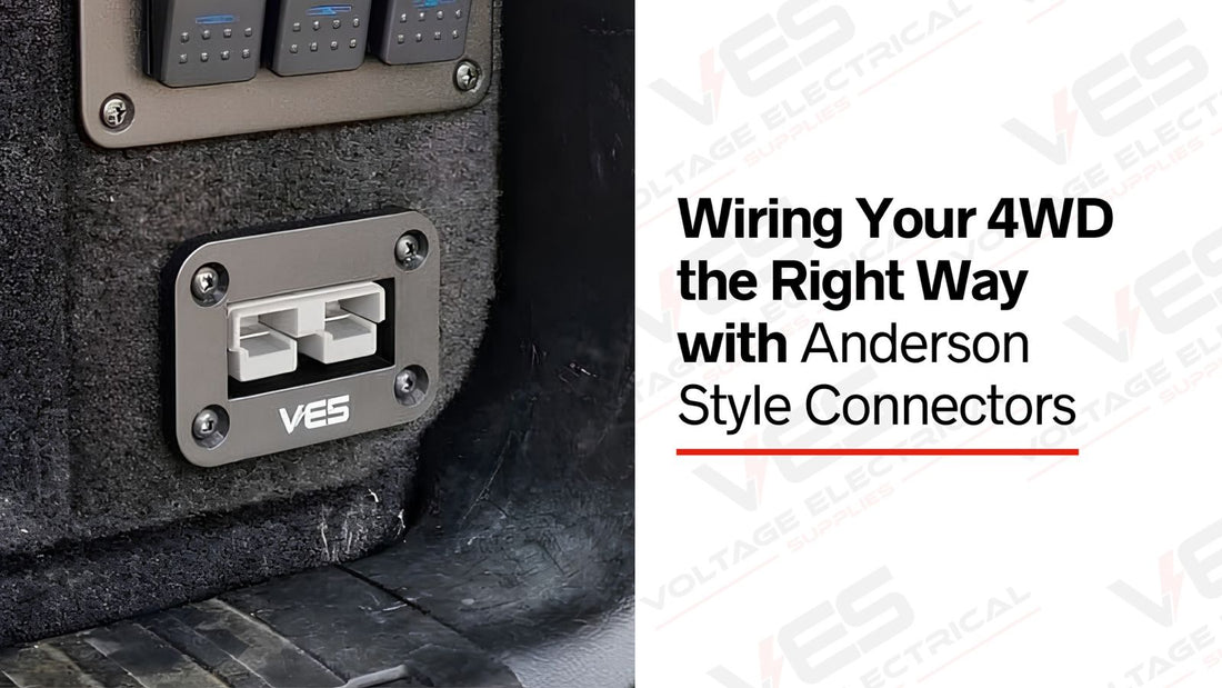 Wiring Your 4WD the Right Way with Anderson Style Connectors