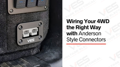 Wiring Your 4WD the Right Way with Anderson Style Connectors