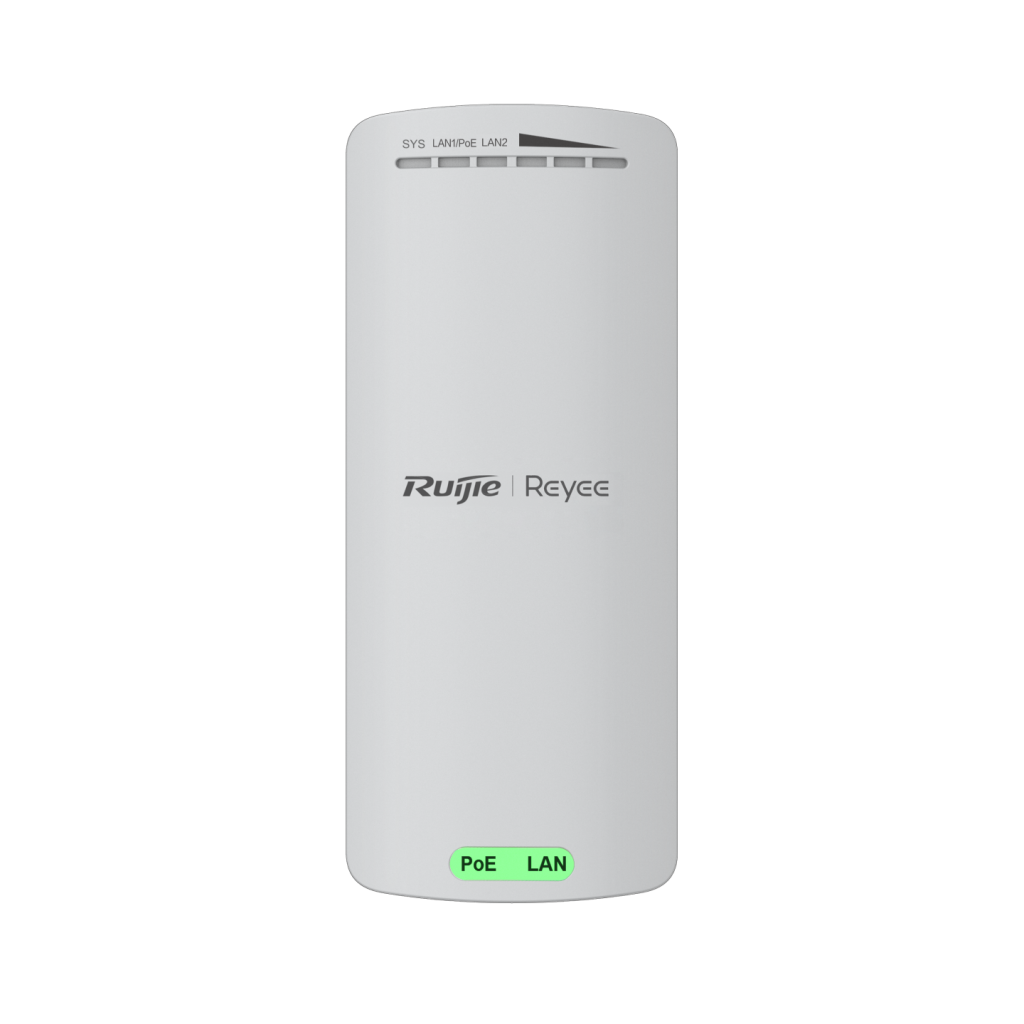 Ruijie Reyee RG-EST100-E 2.4GHz Wireless Bridge Kit (2-Pack, 300Mbps, 500m Range, 8dBi Antenna)